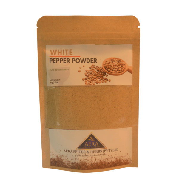 White Pepper (50g) - A Milder Counterpart